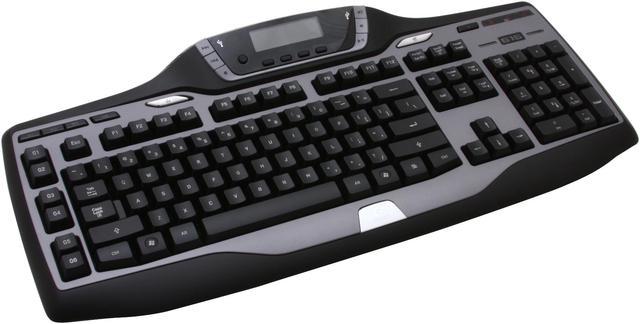 Logitech G15 2-Tone 104 Normal Keys USB Wired Standard Gaming Keyboard Newegg.com
