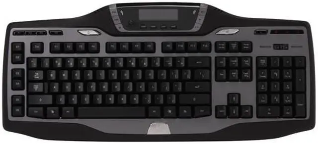 Alt view image 3 of 5 - Logitech G15 2-Tone 104 Normal Keys USB Wired Standard Gaming Keyboard