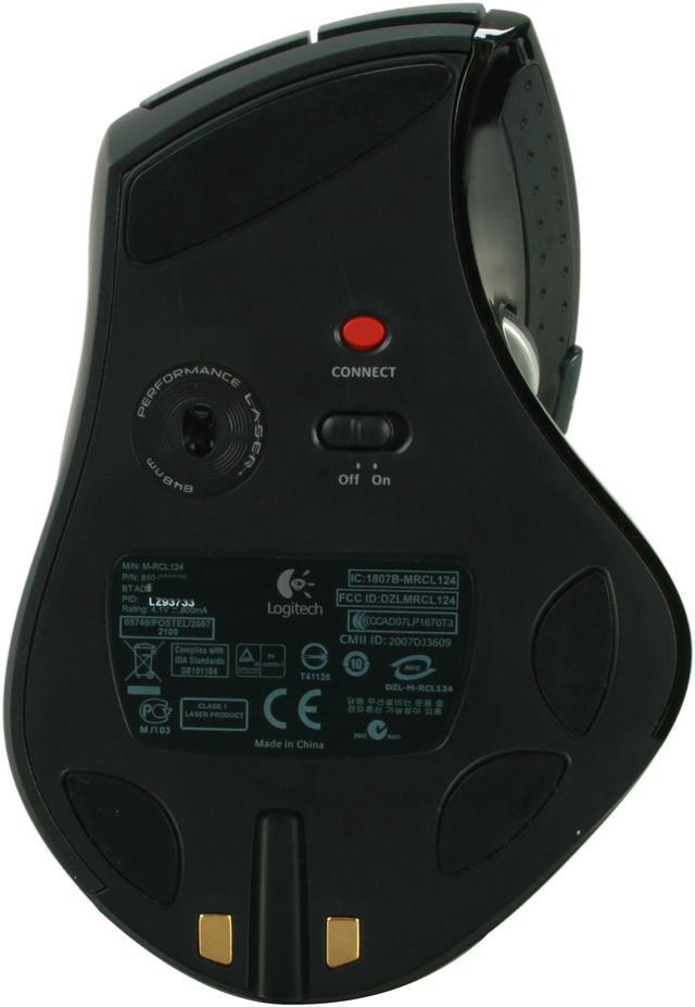 Alt view image 6 of 7 - Logitech MX 5500 Revolution Black Bluetooth Cordless Desktop Standard keyboard & Mouse Kit