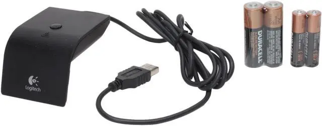 Alt view image 13 of 15 - Logitech Deluxe 660 920-000492 Black 104 Normal Keys USB Cordless Standard Desktop - OEM
