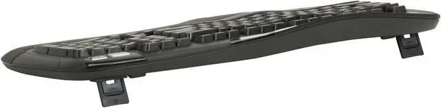 Alt view image 3 of 10 - Logitech Wave Pro Desktop Black USB 2.4 GHz Wireless  Keyboard & Mouse Combo