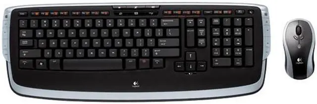 Alt view image 4 of 4 - Logitech Cordless Desktop LX 710 Laser - FRENCH CANADIAN KEYBOARD LAYOUT