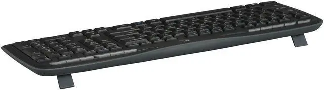 Alt view image 3 of 7 - Logitech  Black USB Wireless Desktop MK300 Keyboard and Mouse