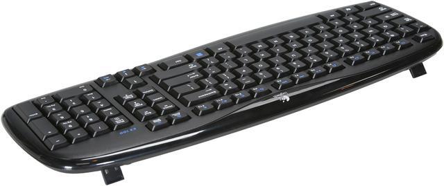 Alt view image 3 of 12 - Logitech EX100 Black Cordless Desktop Keyboard, Optical Mouse & Speaker Kit