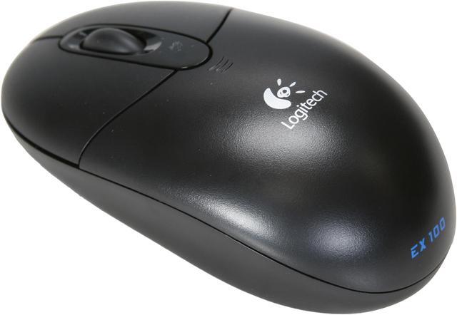 Alt view image 4 of 12 - Logitech EX100 Black Cordless Desktop Keyboard, Optical Mouse & Speaker Kit