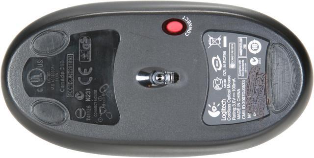 Alt view image 7 of 12 - Logitech EX100 Black Cordless Desktop Keyboard, Optical Mouse & Speaker Kit