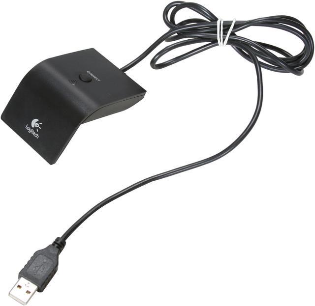 Alt view image 10 of 12 - Logitech EX100 Black Cordless Desktop Keyboard, Optical Mouse & Speaker Kit