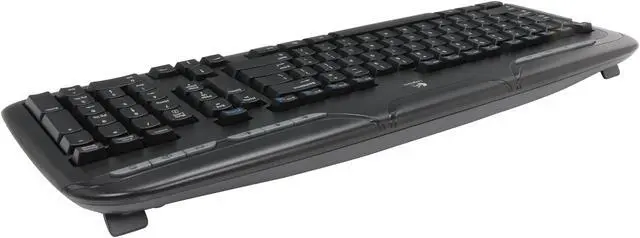 Alt view image 3 of 7 - Logitech Cordless Desktop LX 310 Laser