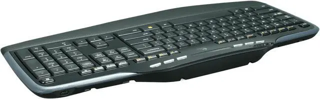 Alt view image 4 of 8 - Logitech MK710 2.4GHz Wireless Keyboard and Mouse Combo - Black