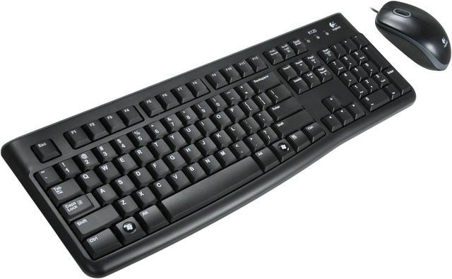 Diskurs Uventet George Hanbury Logitech MK120 Desktop Keyboard & Mouse Combo - Newegg.com