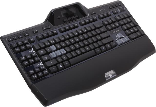 Refurbished: Logitech Recertified 920-004967 G510s Gaming Keyboard with Game Panel LCD Screen Gaming Keyboards -