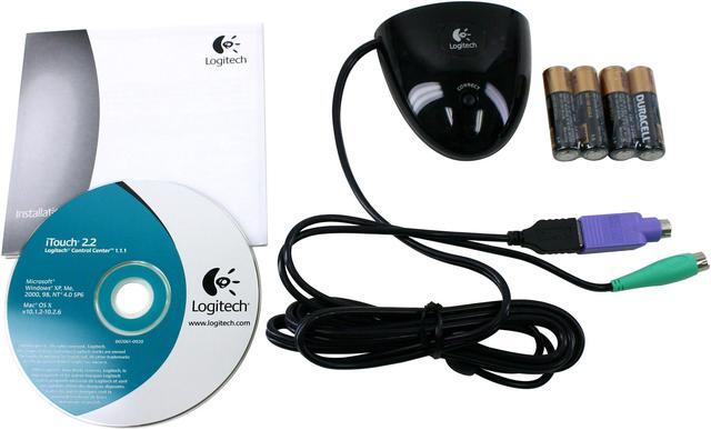 Alt view image 2 of 3 - Logitech 967437-0403 Black 104 Normal Keys 7 Function Keys Cordless Desktop Standard Keyboard and Optical Mouse