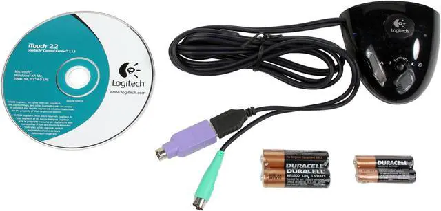 Alt view image 2 of 3 - Logitech EX100 Black 102 Normal Keys Cordless Standard Desktop