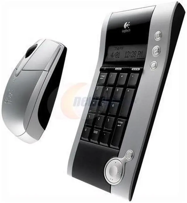 Alt view image 3 of 5 - Logitech V250 Silver/Black 18 Normal Keys 10 Function Keys RF Wireless Mini Cordless Mouse and Number Pad