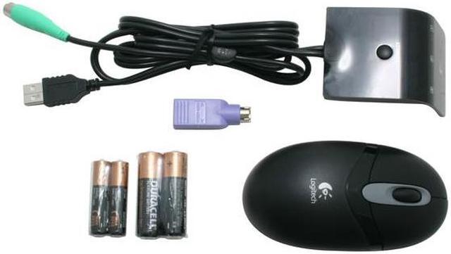 Alt view image 13 of 15 - Logitech EX 110 Black 102 Normal Keys 12 Function Keys Cordless Standard Cordless Desktop Keyboard & Mouse Kit