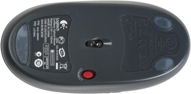 Alt view image 12 of 15 - Logitech EX 110 Black 102 Normal Keys 12 Function Keys Cordless Standard Cordless Desktop Keyboard & Mouse Kit