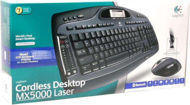 syreindhold høj resident Logitech Cordless Desktop MX 5000 Laser - Newegg.com