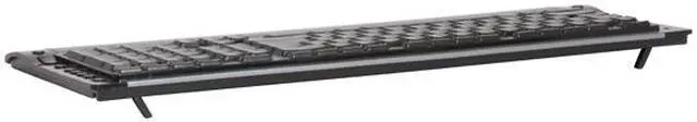 Alt view image 3 of 10 - Logitech S 510 Silver/Black 104 Normal Keys 14 Function Keys RF Wireless Slim Cordless Desktop