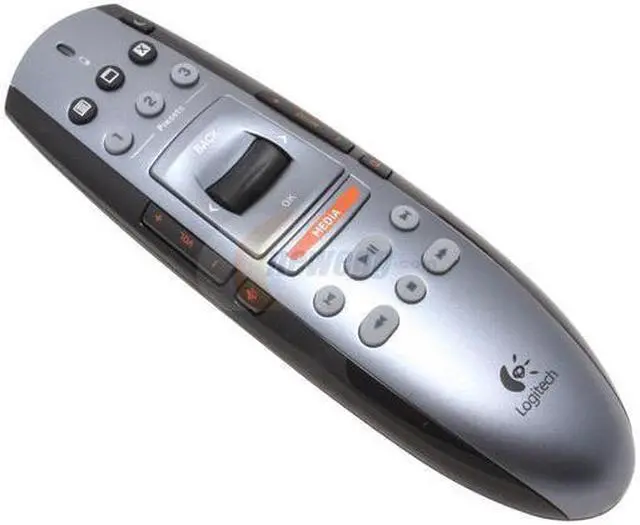 Alt view image 4 of 11 - Logitech 967555-0403 Silver & Black 104 Normal Keys 16 Function Keys RF Cordless Standard Desktop S 510 Media Remote