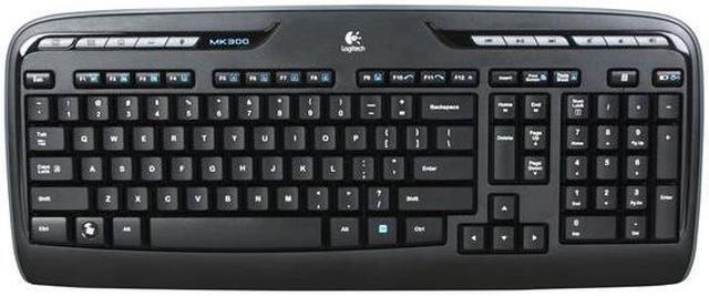 Alt view image 2 of 7 - Logitech Recertified 920-000920 MK300 Black 104 Normal Keys 11 Function Keys Wireless Standard Keyboard and Mouse