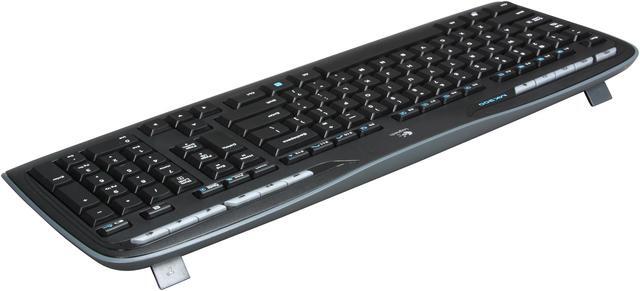 Alt view image 3 of 7 - Logitech Recertified 920-000920 MK300 Black 104 Normal Keys 11 Function Keys Wireless Standard Keyboard and Mouse