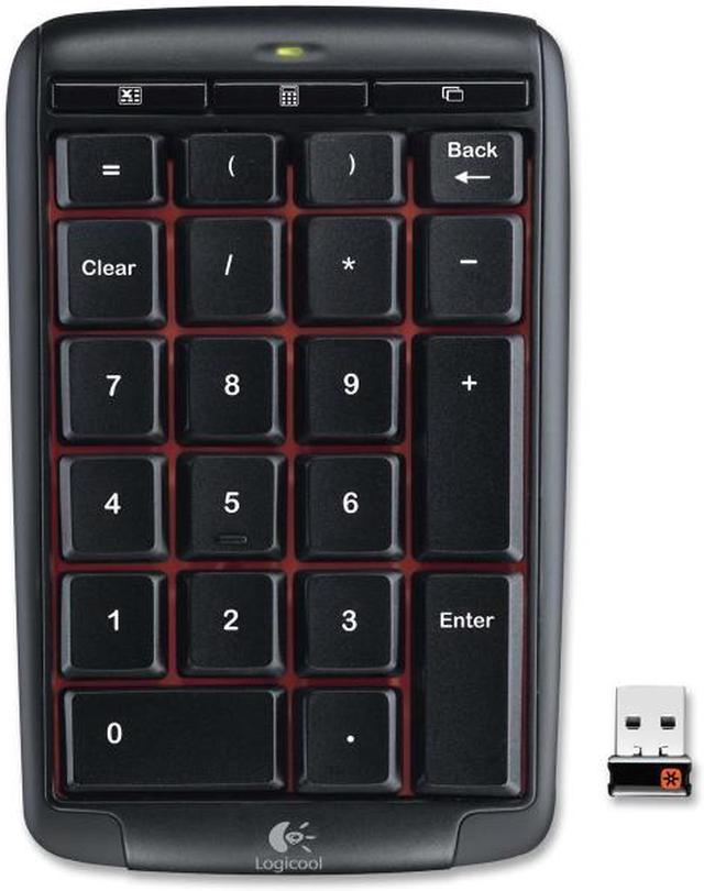 Logitech N305 Wireless Keypad 920-001766 Black RF Wireless Mini Keyboards - Newegg.com