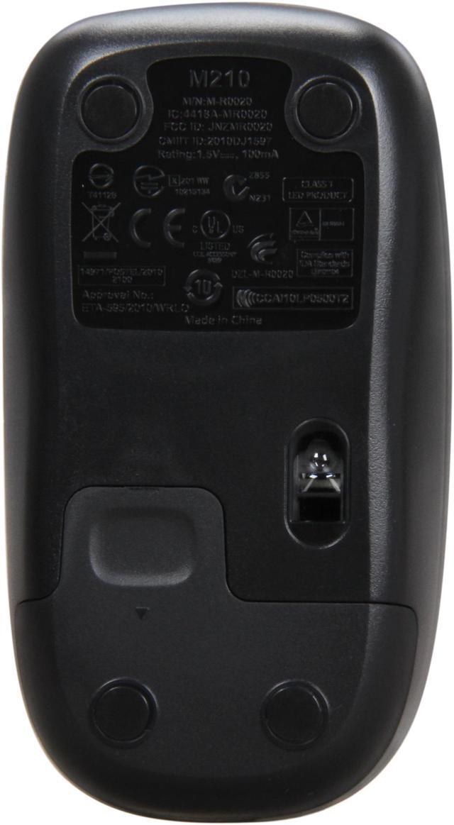 Alt view image 6 of 7 - Logitech Wireless Combo MK260 920-002950 Black 8 Hot Keys USB RF Wireless Standard Keyboard and Mouse