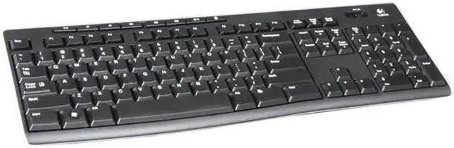 Main image of Logitech K270 (920-003051) Black 8 Function Keys USB RF Wireless Standard Keyboard