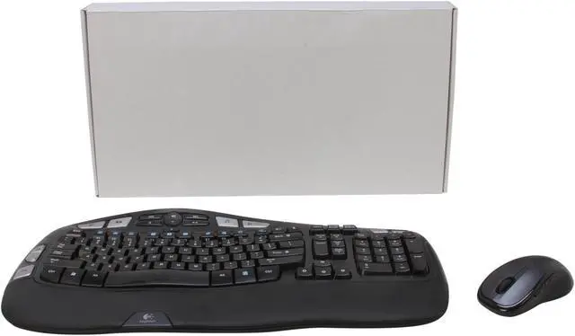 Alt view image 8 of 8 - Logitech Recertified 920-002555 MK550 Black USB RF Wireless Ergonomic Wave Combo (K350 + M510)