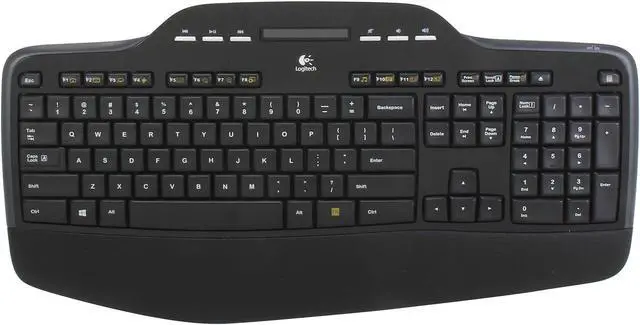 Alt view image 2 of 4 - Logitech Recertified 920-002416 MK710 2.4 GHz Wireless Keyboard and Mouse Combo - Black