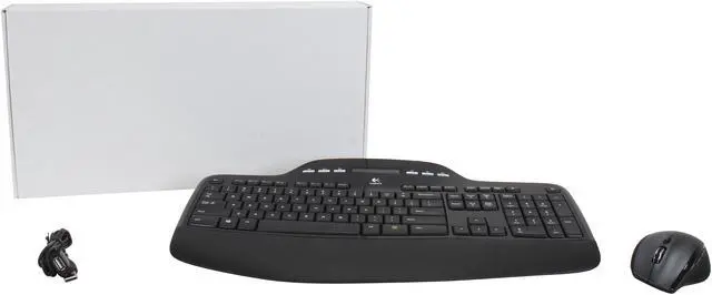Alt view image 4 of 4 - Logitech Recertified 920-002416 MK710 2.4 GHz Wireless Keyboard and Mouse Combo - Black