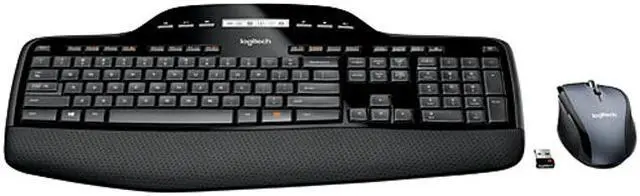 Main image of Logitech MK710 Black 7 Function Keys Wireless Ergonomic Keyboard & Mouse Combo, French