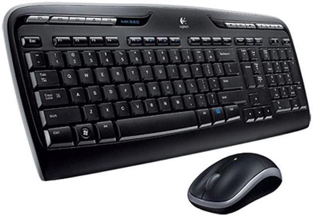 Alt view image 2 of 2 - Logitech MK320 Black USB RF Wireless Standard Desktop (French CDN Layout)