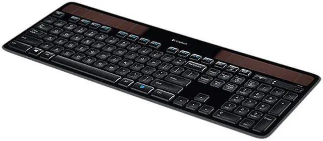Alt view image 3 of 3 - Logitech K750 Black RF Wireless Solar Keyboard (French CDN Layout)