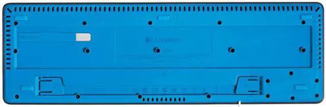 Alt view image 6 of 6 - Logitech K310 920-004033 Wired Washable Keyboard - Black/White