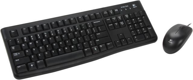 Logitech MK120-TAA 920-004218-TAA Black Keyboard and mouse set keyboard and  mouse set 