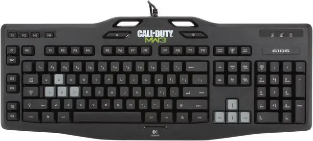 Alt view image 2 of 4 - Logitech Recertified 920-003652 G105 Call of Duty: MW3 Edition Keyboard