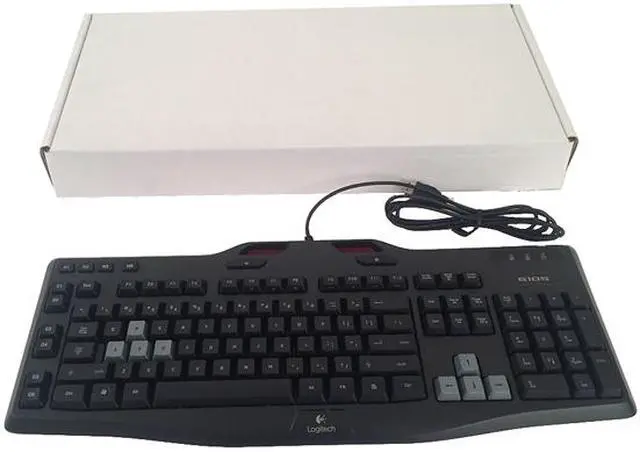 Alt view image 7 of 8 - Logitech Recertified 920-003371 G105 Gaming Keyboard