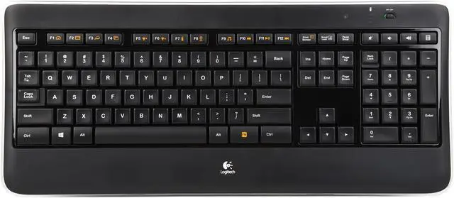 Alt view image 2 of 10 - Logitech MX800 920-006237 Black USB RF Wireless Standard Performance Combo