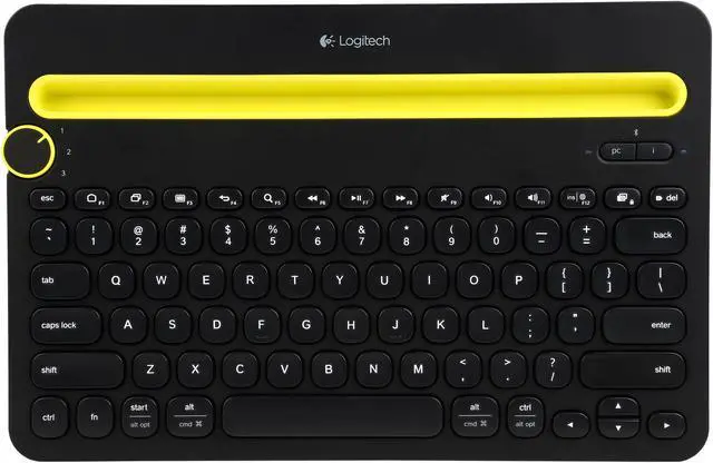 Alt view image 2 of 5 - Logitech Certified Refurbished K480 (920-006342) Bluetooth Multi-Device Keyboard for Computers and Android / IOS Tablets and Smartphones