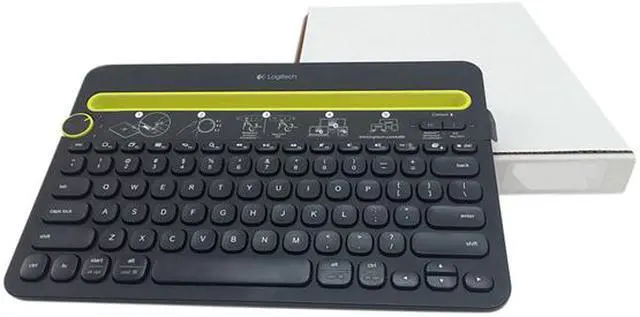 Alt view image 5 of 5 - Logitech Certified Refurbished K480 (920-006342) Bluetooth Multi-Device Keyboard for Computers and Android / IOS Tablets and Smartphones