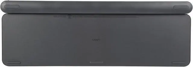Alt view image 9 of 10 - Logitech Craft Advanced Wireless Keyboard with Creative Input Dial and Backlit Keys, Dark grey and aluminum