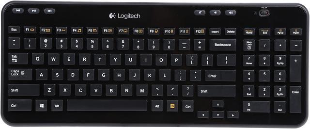 Alt view image 2 of 4 - Logitech Recertified 920-004088 Wireless Keyboard K360 (Glossy Black)
