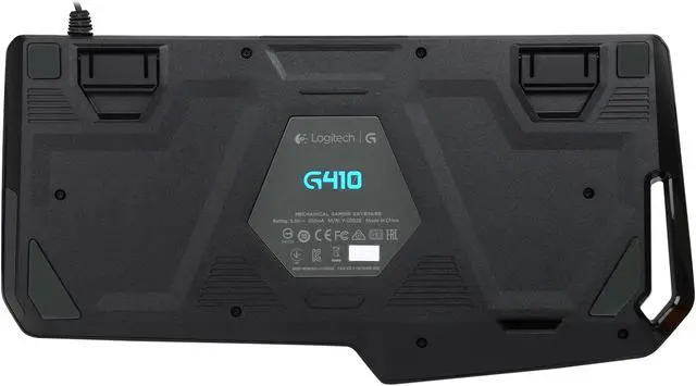 Alt view image 6 of 6 - Logitech G410 Atlas Spectrum RGB Tenkeyless Gaming Keyboard