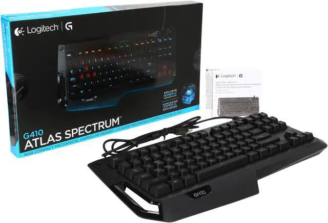 Alt view image 7 of 6 - Logitech G410 Atlas Spectrum RGB Tenkeyless Gaming Keyboard