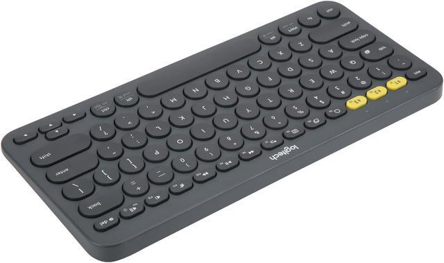 Alt view image 5 of 7 - Logitech K380 Multi-Device Bluetooth Keyboard – Windows, Mac, Chrome OS, Android, iPad, iPhone, Apple TV Compatible – with Flow Cross-Computer Control and Easy-Switch up to 3 Devices – Dark Grey