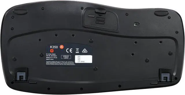 Alt view image 4 of 9 - Logitech Recertified 920-008001 MK570 Comfort Wave Wireless Keyboard and Optical Mouse