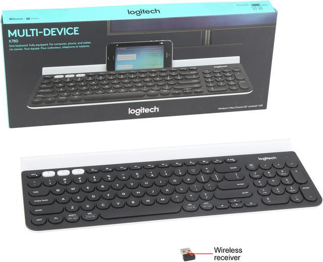 Alt view image 7 of 7 - Logitech K780 Multi-Device Wireless Keyboard for Computer, Phone & Tablet