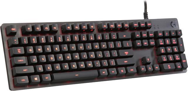 Logitech G413 Backlit Mechanical Gaming Keyboard with USB Passthrough –  Carbon