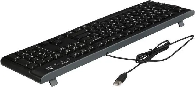 Alt view image 4 of 5 - Logitech K120 920-002478 Black Wired Keyboard